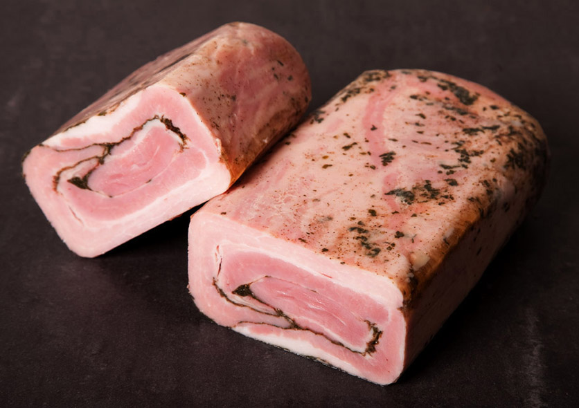 Rullepølse alm. med peber